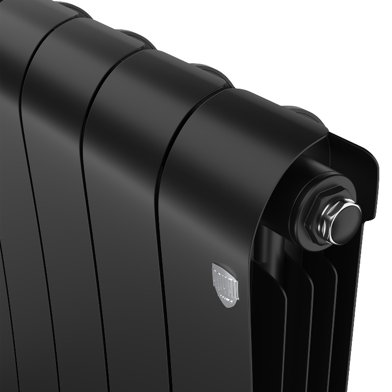 Радиатор биметаллический Royal Thermo Infinity 500 Noir Sable НС-1630000, 6 секций