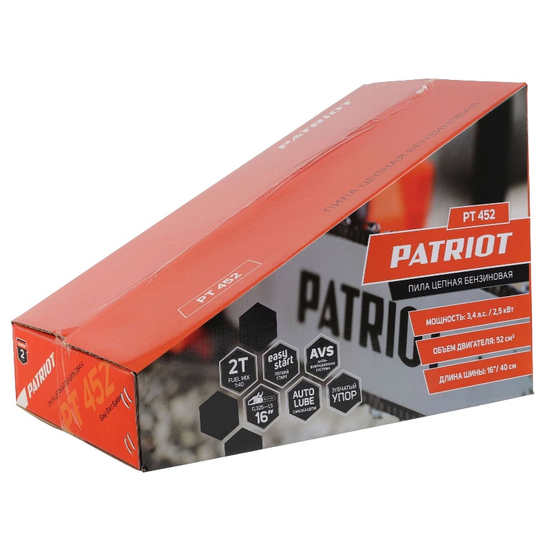 Пила цепная бензиновая Patriot PT 452 220104452 в Муроме