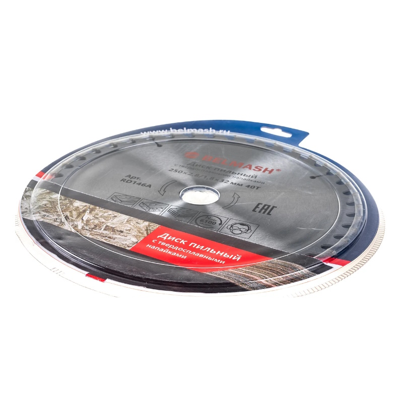 Диск пильный Belmash 40T, 250x2,8/1,8x32/30