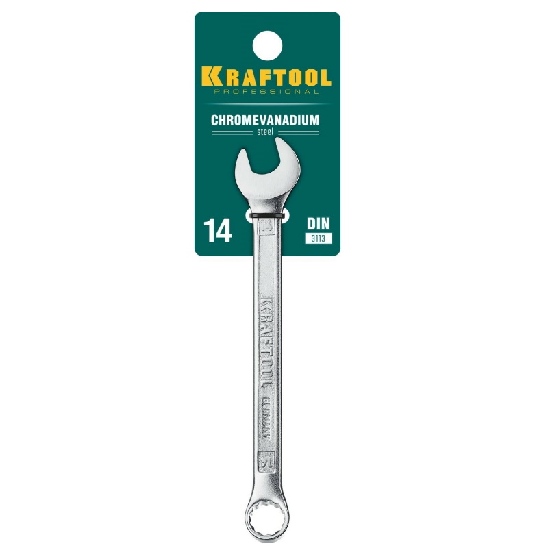 Комбинированный гаечный ключ Kraftool Expert 27079-14 (Cr-V, 14 мм)