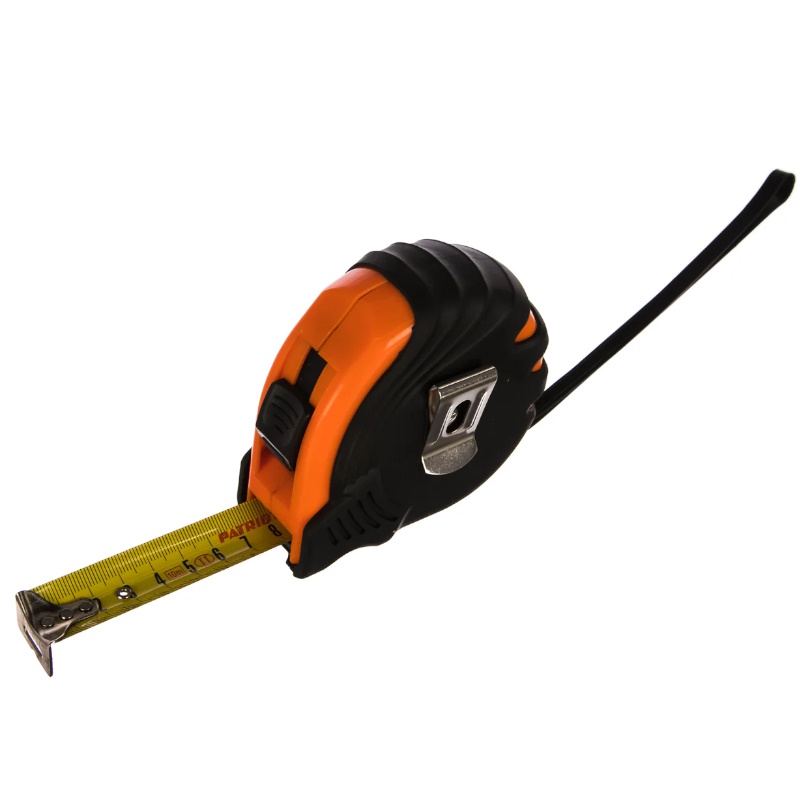 Рулетка Patriot MTP-10 350005010, ударопрочный корпус, обрезиненная, 10м