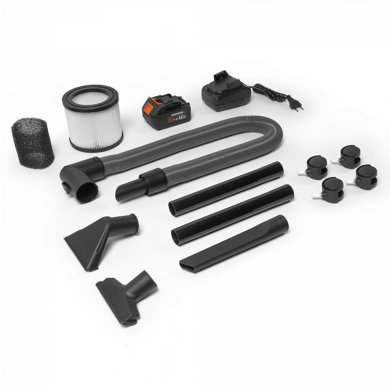 Пылесос аккумуляторный Daewoo DAVC 1621Li SET