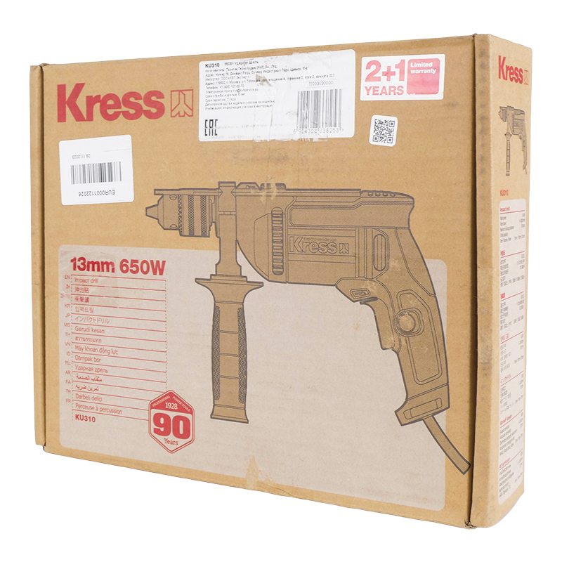 Дрель ударная Kress KU310