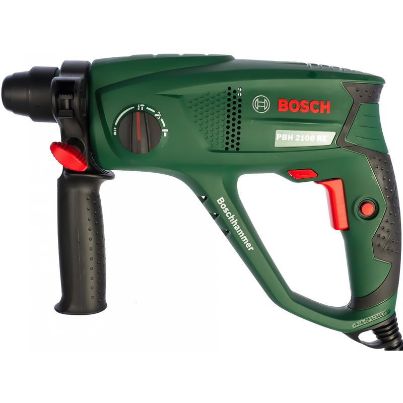 Перфоратор Bosch PBH 2100 RE 06033A9320 в кейсе, с защитной муфтой в Рыбинске