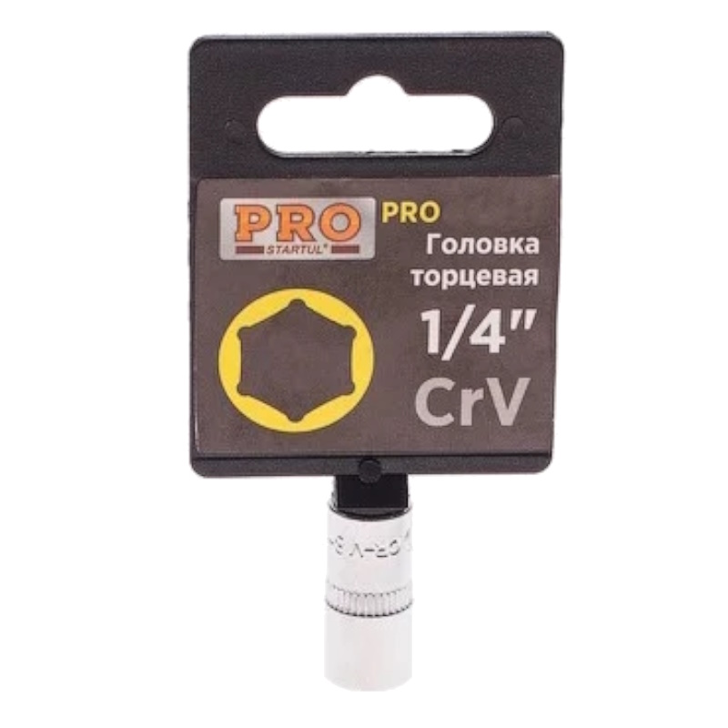 Головка Pro Startul PRO-54009, 1/4", 9 мм, 6 граней