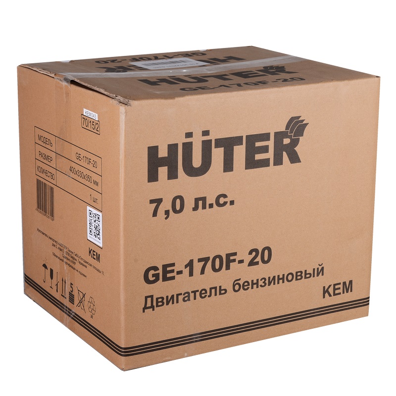 Двигатель бензиновый Huter GE-170F-20 70/15/2 в Нижнем Новгороде
