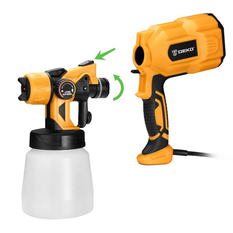 Электрический краскопульт Deko DKSG55K1 HVLP 018-1043, 550 W, 800 мл в Рыбинске