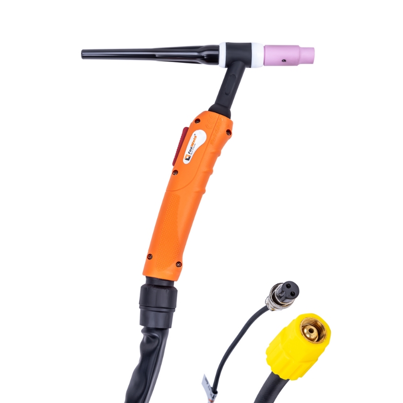 Горелка FoxWeld UnoTIG-17 4567 4м разъем М16 с кнопкой пр-во КНР 4590₽