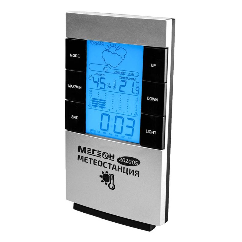 Метеостанция настольная Мегеон 20200S к0000037824 в Кинешме