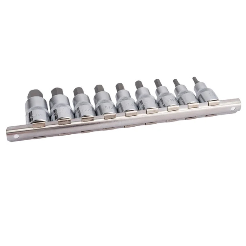 Набор бит-головок JTC H409H, 1/2", HEX H4-H14, 9 предметов в Ярославле