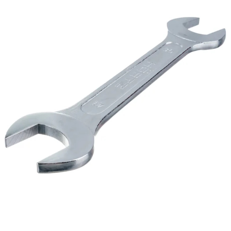 Ключ гаечный рожковый Hortz 7811-0044 102262, двусторонний, 36х41 мм, хромирование