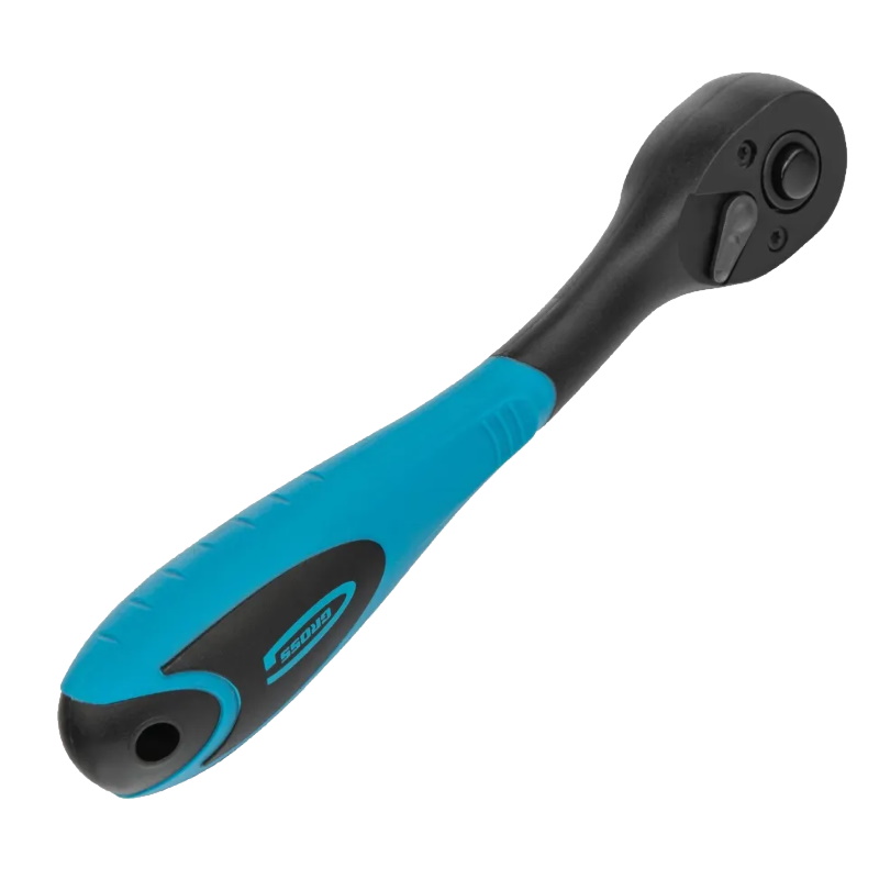 Ключ-трещотка Gross Comfort 14084, 3/8", 72 зуба, с быстрым сбросом в Твери