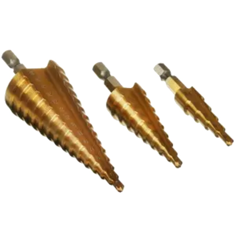 Набор сверл ступенчатых Deko DH21 065-0689, 4-12 мм, 4-20 мм, 4-32 мм, 3 шт