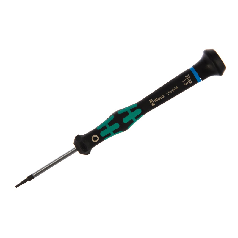 Отвертка шестигранная Wera Kraftform Micro 2054 WE-118064, для электроники, 1.3x40 мм  в Кинешме