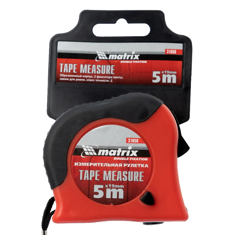 Рулетка Matrix 31056, 5м*19мм двойная фиксация в Вологде