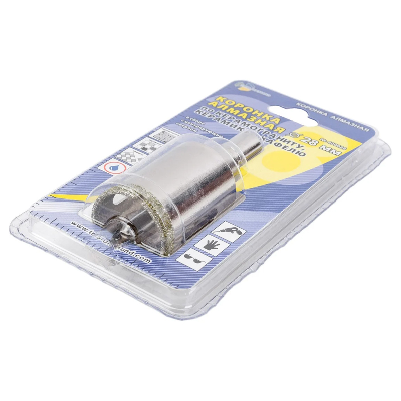 Коронка алмазная по керамике и кафелю Trio-Diamond 400028 (с центрирующим сверлом 28мм) в Угличе