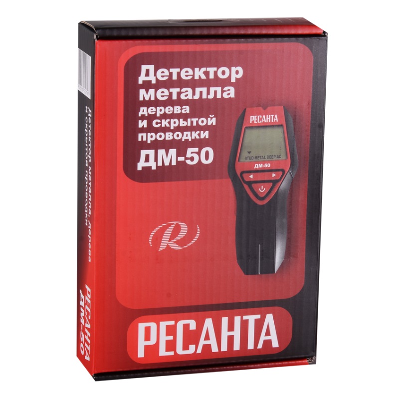 Детектор металла Ресанта ДМ-50 61/10/533 (max глубина 50 мм) в Муроме
