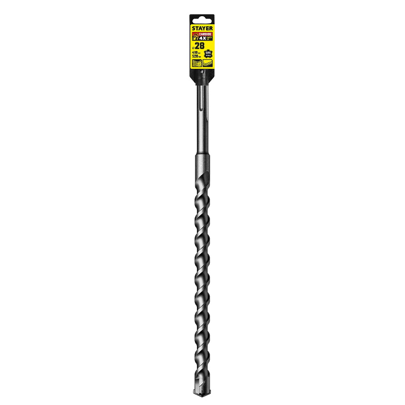 Бур Stayer Hercules-4Х Professional 29370-410-28, 28 x 410/520 мм, SDS-max в Кинешме