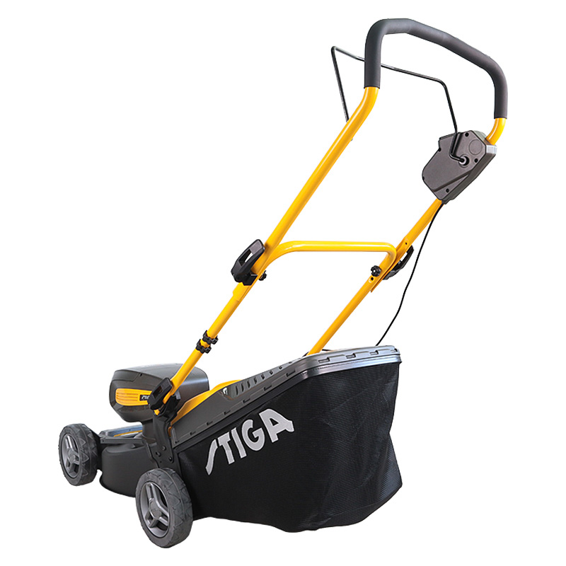 Аккумуляторная несамоходная газонокосилка Stiga Combi 743 Q AE Kit (ширина захвата 41 см, мульчирование) в Угличе