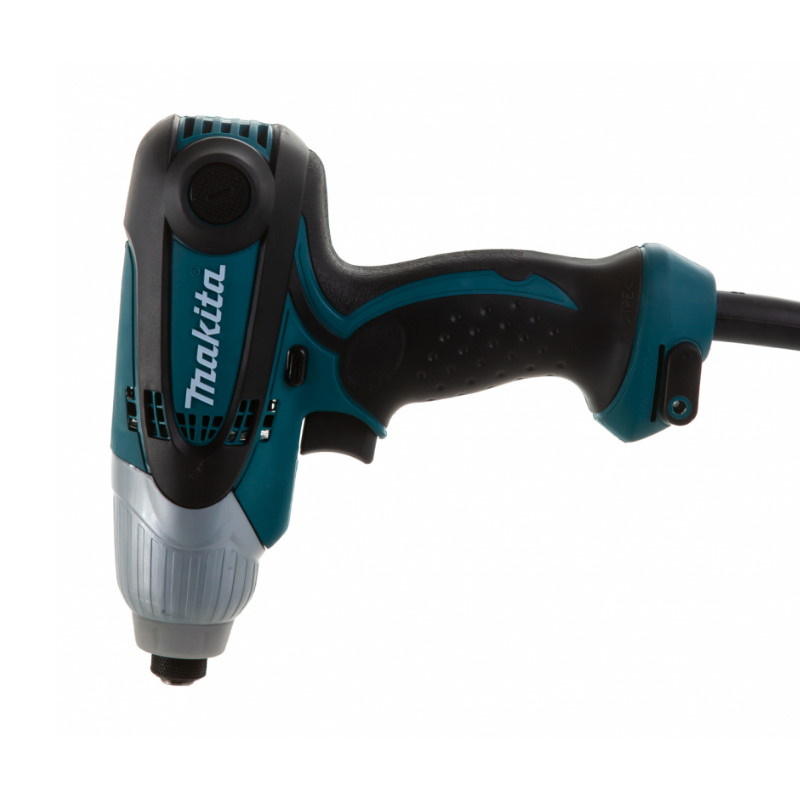 Сетевой ударный винтоверт Makita TD0101 (бытовой, макс 3200 ударов/мин, крутящий момент 100 нм, мощность 230 вт)