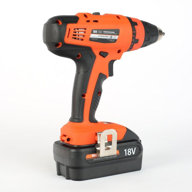 Аккумуляторная дрель-шуруповерт Patriot BR 180 Professional 180301450 в Переславле