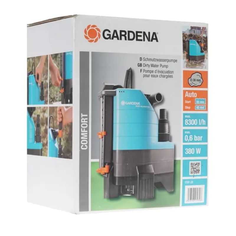 Насос дренажный для грязной воды Gardena 8500 Aquasensor Comfort