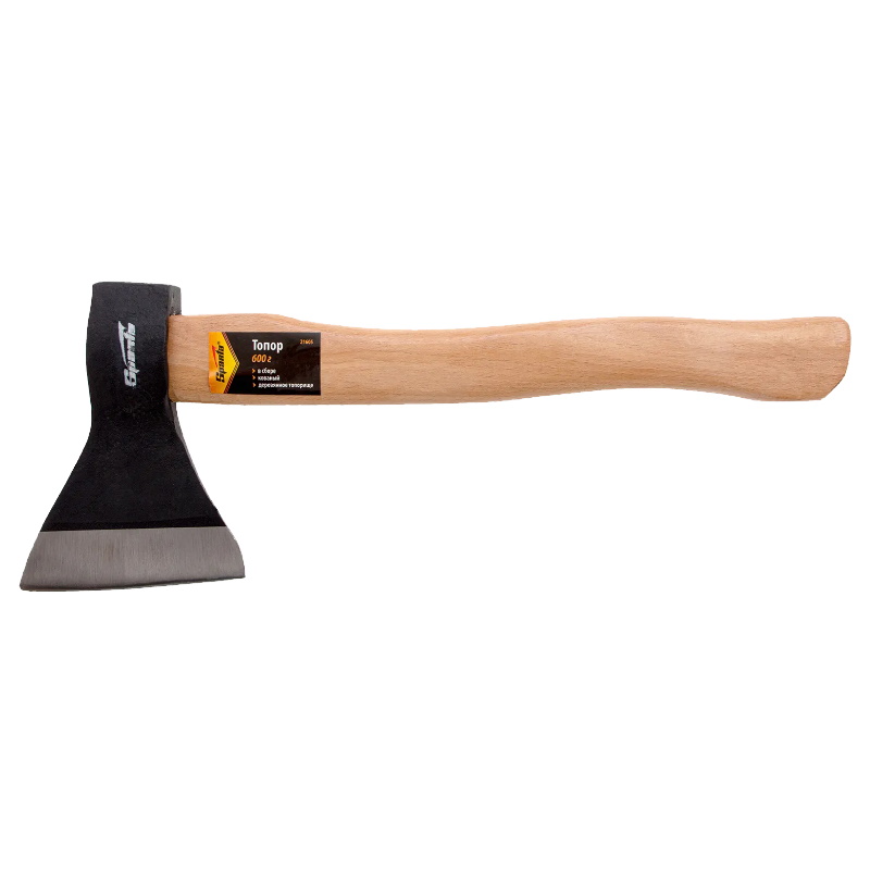 Топор Sparta 21605, 600 г, в сборе, кованый, деревянное топорище в Угличе