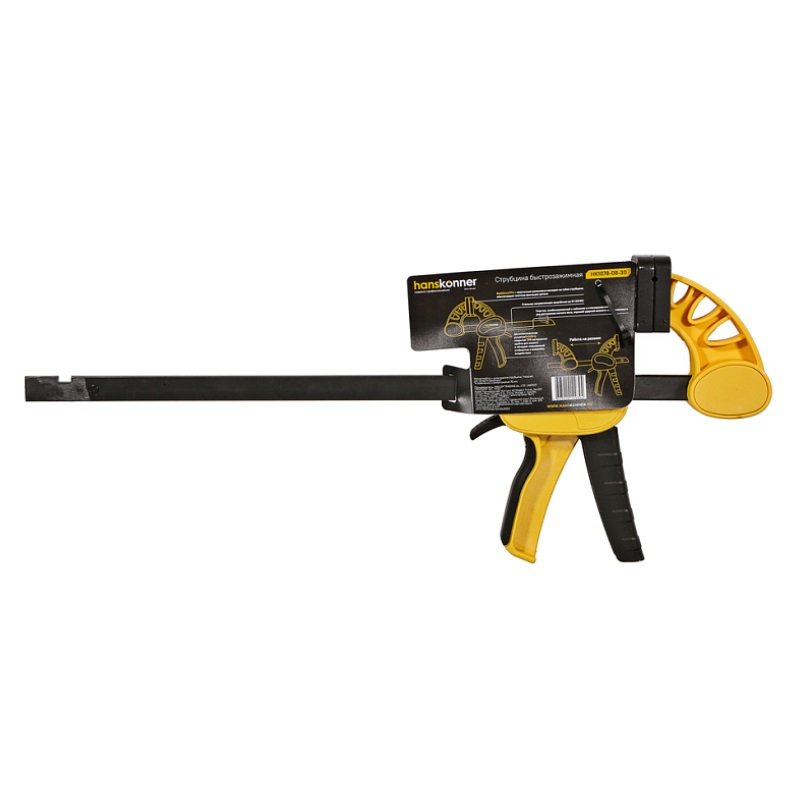 Струбцина быстрозажимная Hanskonner HK1078-08-30 300 мм, 180-200 кгс