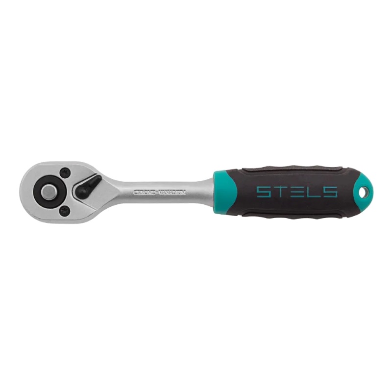 Ключ-трещотка Stels 14025 (1/4", 72 зуба, с быстрым сбросом, CrV) в Рыбинске