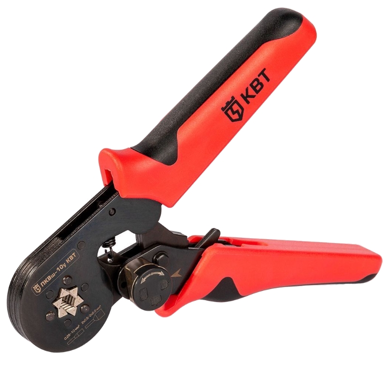 Пресс-клещи КВТ ПКВш-10у 92311 серия ПРОФИ 2551₽