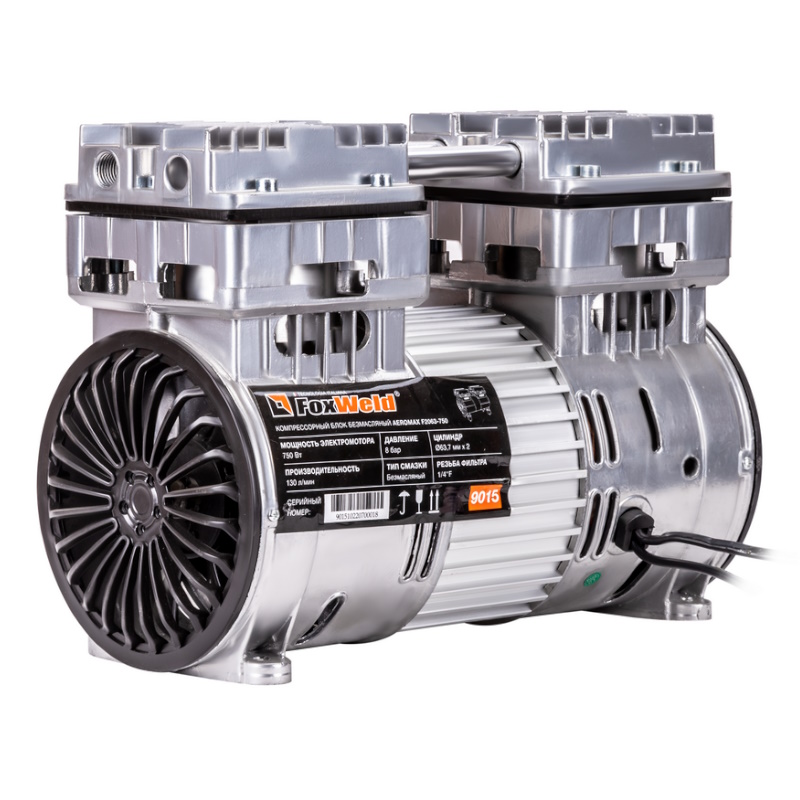 Компрессорный блок безмасляный FoxWeld AEROMAX F2063-750 9015 в Кинешме