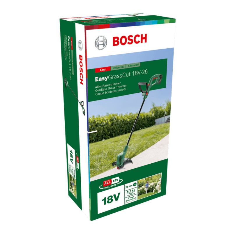 Аккумуляторный триммер Bosch EasyGrassCut 18-26 06008C1C00 в Туле