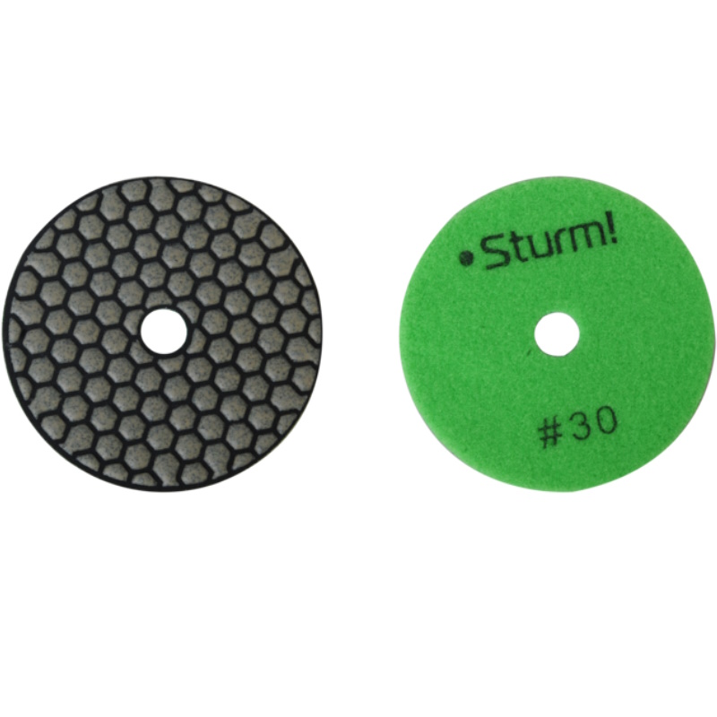Круг шлифовальный гибкий Sturm 9012-D100-30