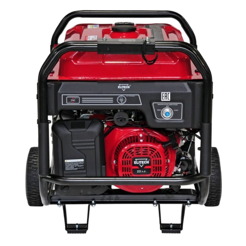 Бензиновый генератор Elitech БЭС 12500ЕАМК, 186992 в Туле