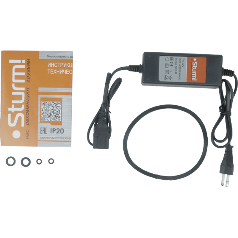 Опрыскиватель садовый плечевой аккумуляторный Sturm GS8210B 4603010082392 (10 л, регулируемая штанга, давление 0.4 мПа) в Ярославле