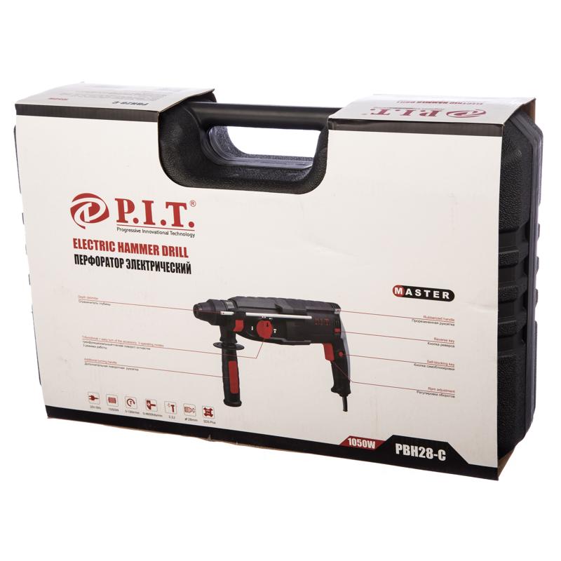 Перфоратор P.I.T. PBH28-C  в кейсе, с виброзащитой во Владимире