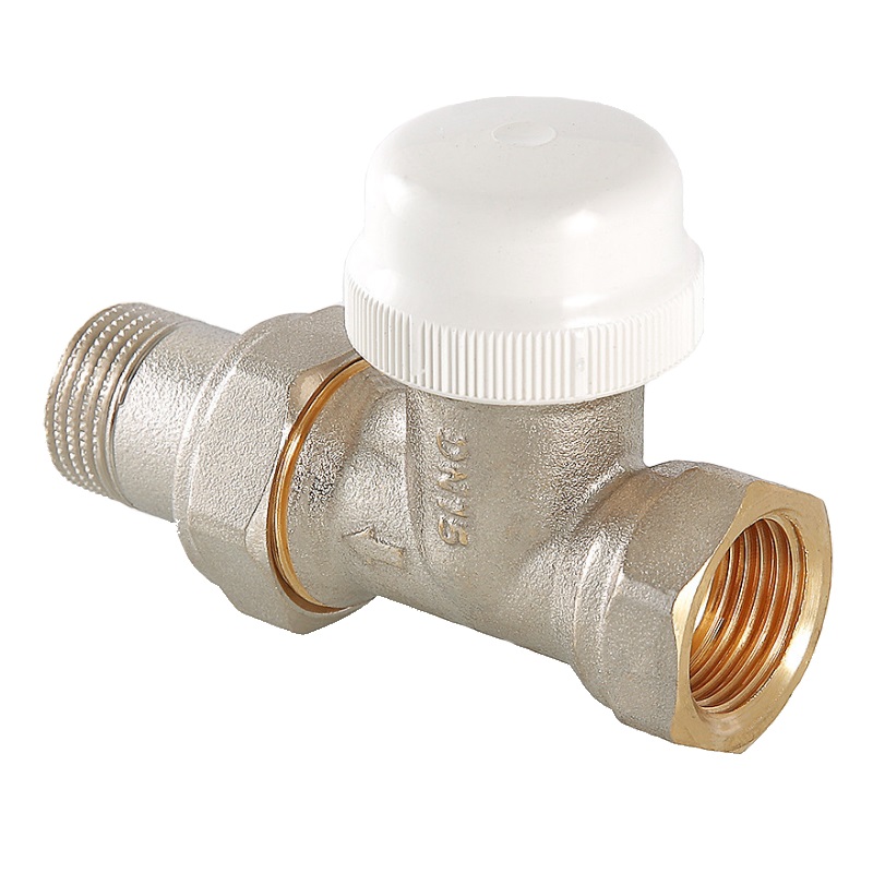 Прямой термостатический клапан Valtec VT.032.N.04, для радиатора, 1/2" в Рыбинске