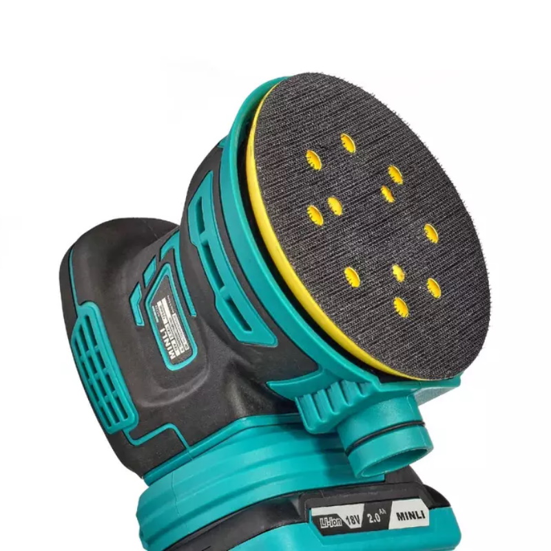 Шлифмашина эксцентриковая аккумуляторная Minli DC702-2.0A, Ø125мм, б/щ, 18В, 3 скорости, 2х2.0А во Владимире