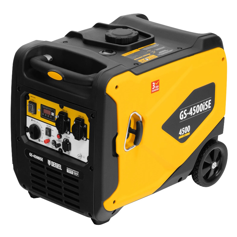Инверторный генератор Denzel GS-4500iSE, 94714 в Иваново