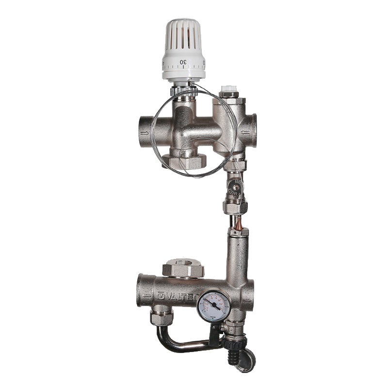 Насосно-смесительный узел Valtec VALMIX VT.VALMIX.0.130 для теплого пола (130 мм, без насоса) в Муроме