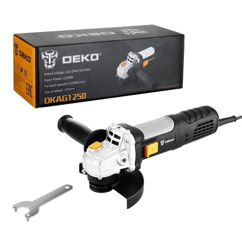 Угловая шлифмашина Deko DKAG1250 063-4174
