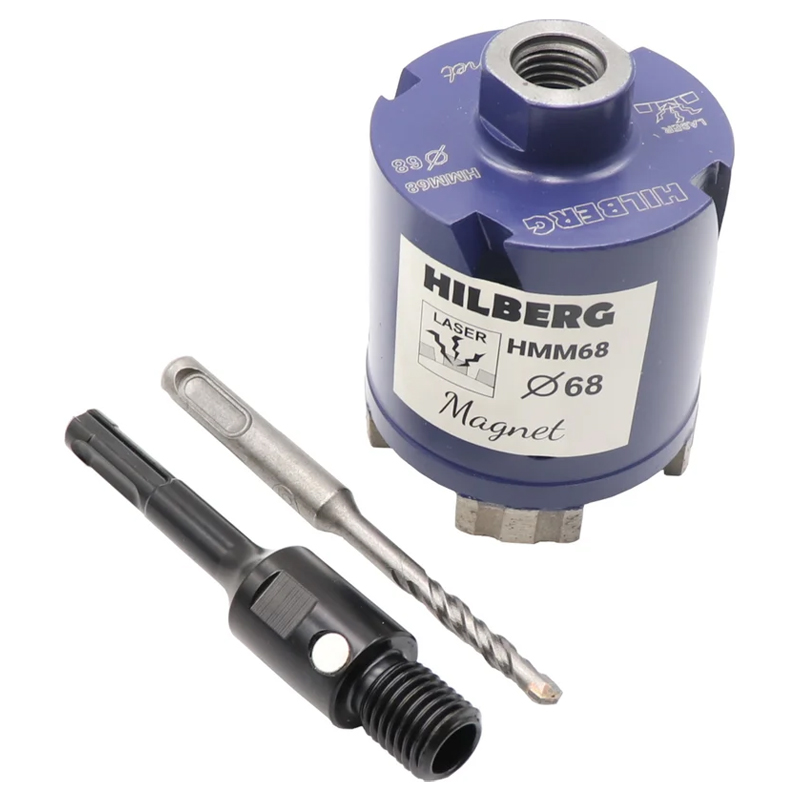 Коронка алмазная по бетону Hilberg Laser Magnet HMM68 (68 мм) в Александрове