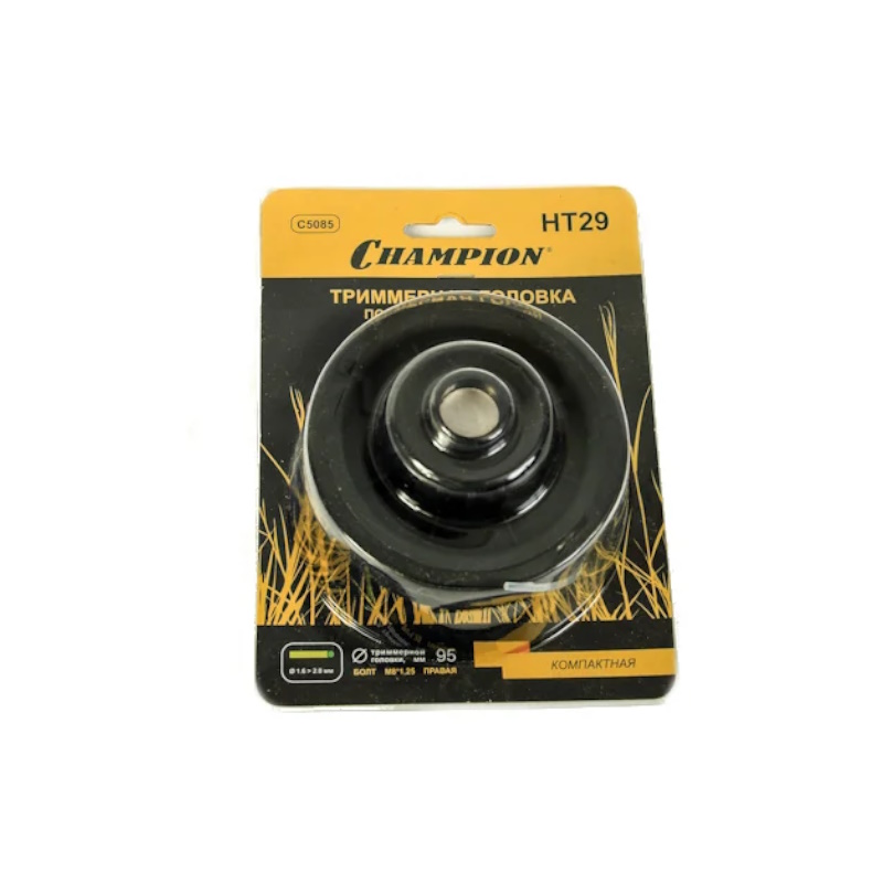 Головка триммерная Сhampion HT29 C5085, компактная, крепление на болт М8х1,25 RH  в Кинешме