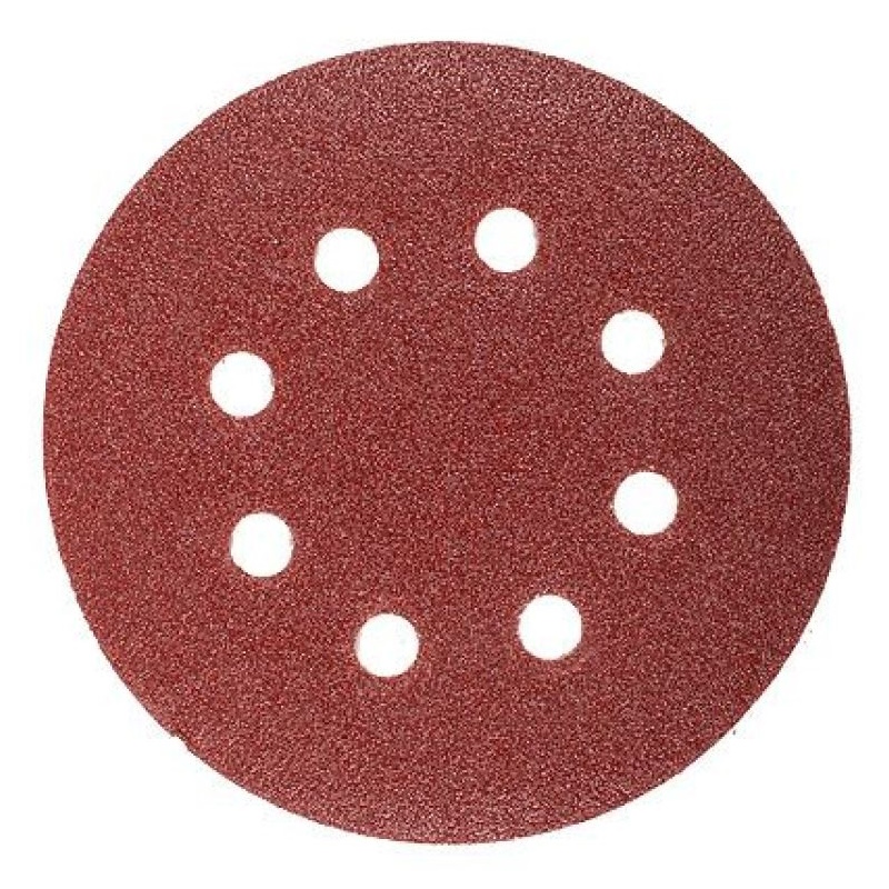 Шлифлист Волат 80010-240 125 мм круг Р240 для дерева 8 отверстий 10 шт 86₽