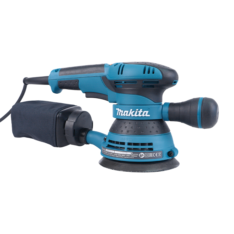 Эксцентриковая шлифмашина Makita BO5041 (диаметр круга 125 мм, вес 1,4 кг, работа с пылесосом) во Владимире