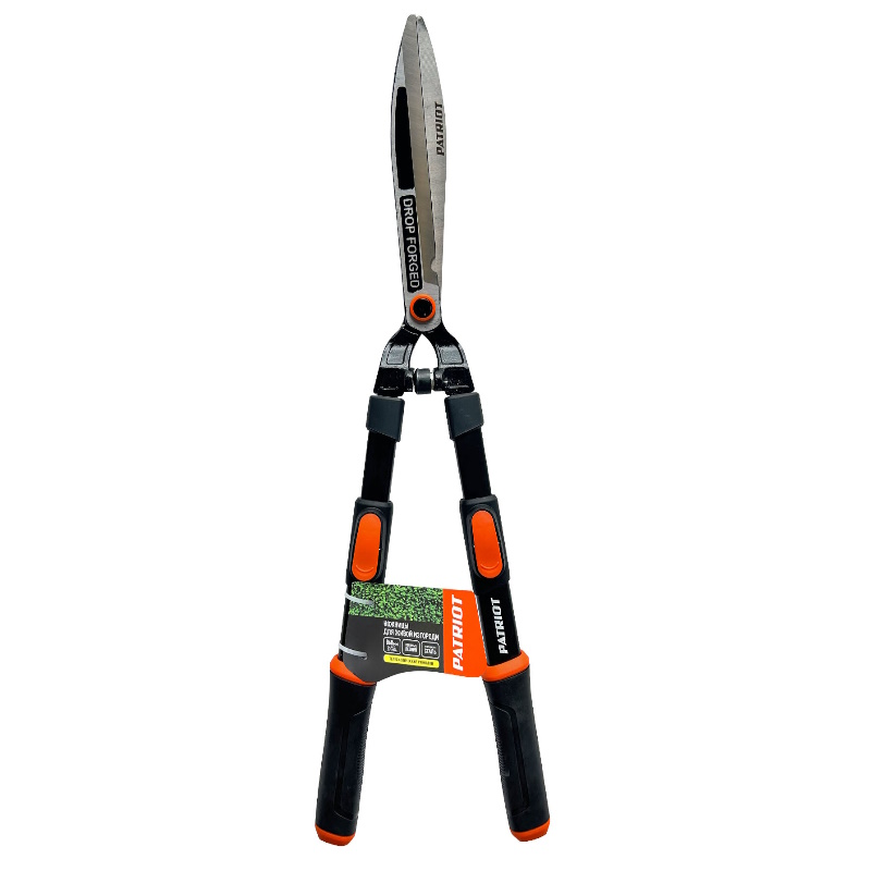 Ножницы для живой изгороди Patriot CSF 860 Т 777007622 прямые кованые лезвия телескопручки PPTPR рукоятки регул-ка прижима 860 мм 2712₽