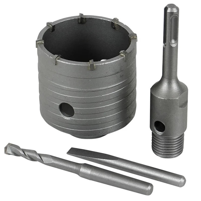 Коронка твердосплавная в сборе по бетону и кирпичу Berger BG1922 82 мм SDS 1515₽