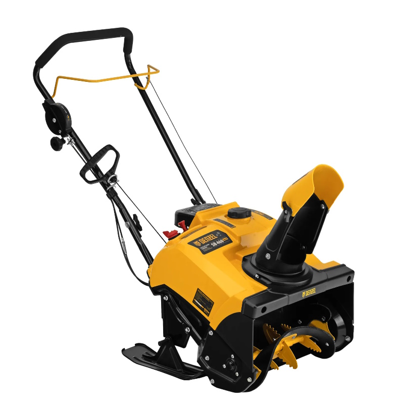 Бензиновая снегоуборочная машина Denzel SB 460 Sled 97648, 99cc, лыжи ручной старт в Угличе