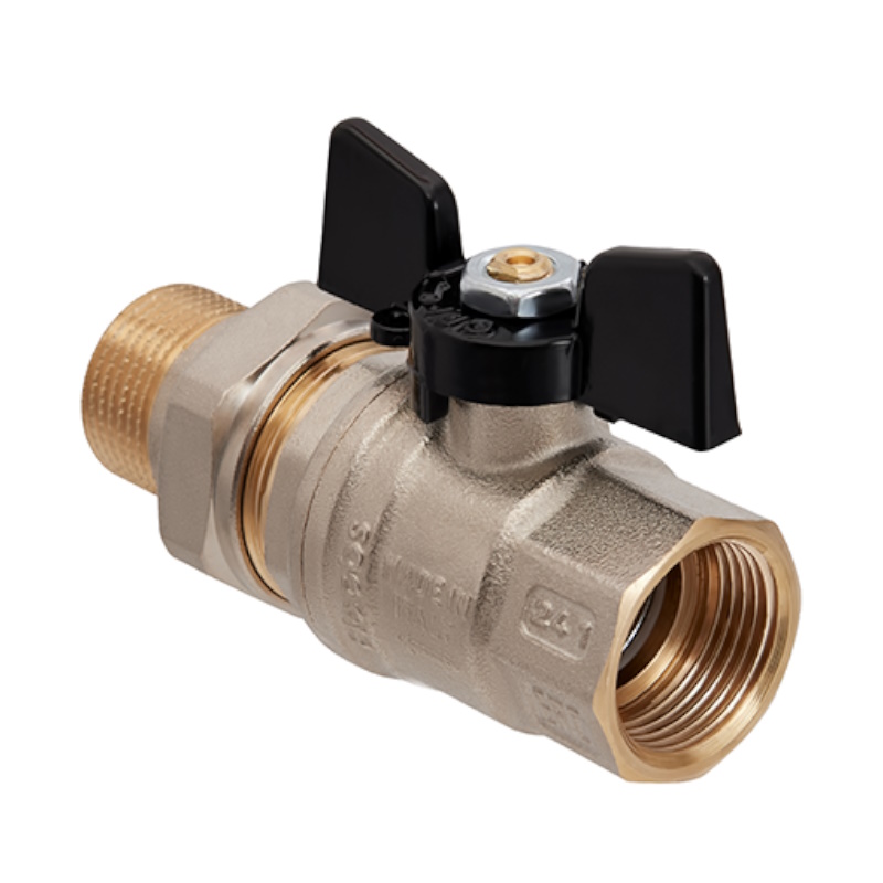Кран шаровой Hoobs ORION 15152H, с американкой, НР/ВР, 1/2'', бабочка в Муроме