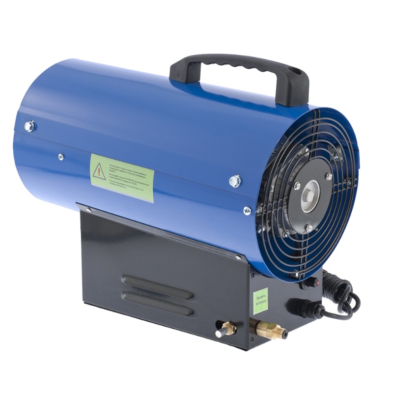 Газовый теплогенератор с терморегулятором Сибртех GH-10 (площадь 100м2, сжиженный газ 0.7 кгч)